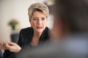 Bundesraetin Karin Keller-Sutter